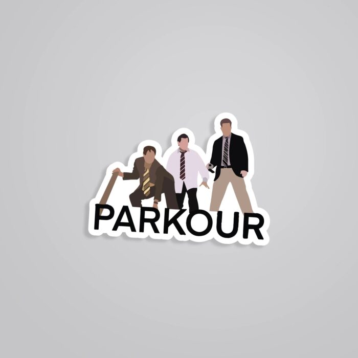 Parkour TV Shows Stickers