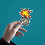 Patient Like A Bomb Sticker