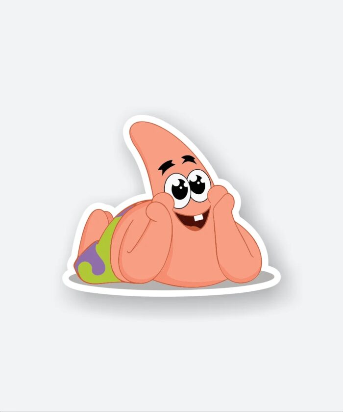 Patrick Puppy Eyes Sticker