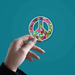 Peace Graffiti sticker