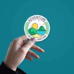 Peace And Nature Sticker