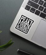 Peaky Fookin Blinders Sticker