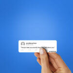 People Treat You Sticker