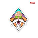 Pervy Master Roshi Sticker