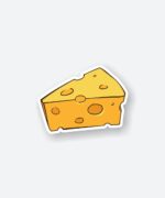 Piece Of Cheese Sticker