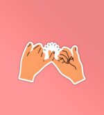 Pinky Promise Sticker