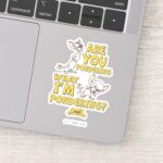Pinky And The Brain   Are You Pondering  Sticker