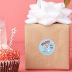 Pinky And The Brain   Pinky  Narf  Classic Round Sticker