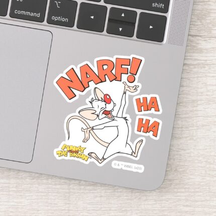 Pinky And The Brain   Pinky  Narf  Sticker