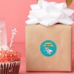 Pinky And The Brain   Show Logo Classic Round Sticker