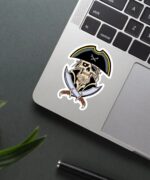 Pirate Captain Sticker