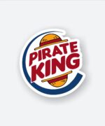 Pirate King Sticker