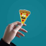 Pizza Rick Sticker