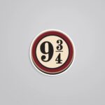 Platform 9 34 Movies Stickers