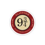 Platform Nine And Three Quarters Sticker