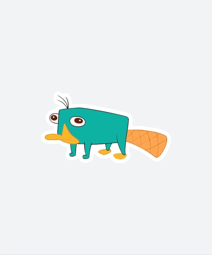 Platypus Sticker