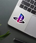 Play Station Logo Sticker