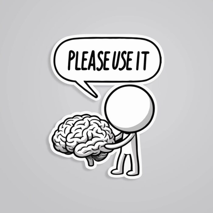 Please Use It Witty Stickers