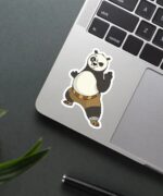 Po Ready To Fight Sticker