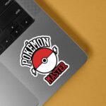 Pokemon Master Logo Anime Stickers