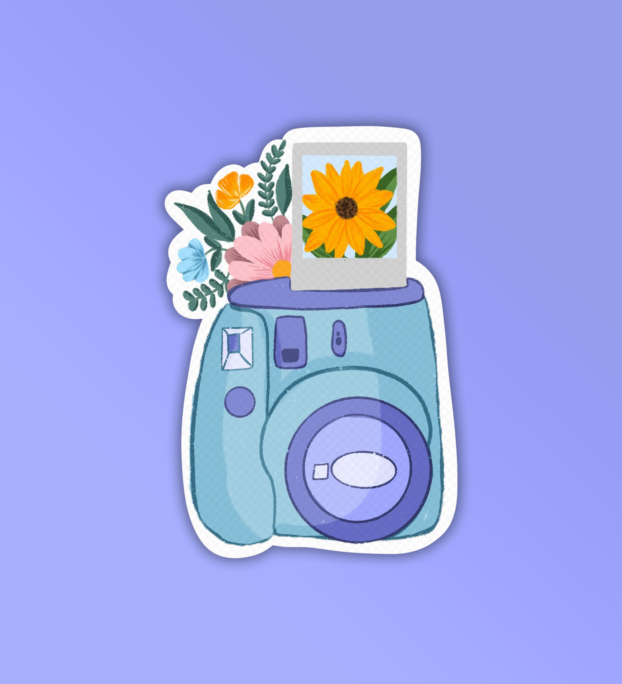 Polaroid Laptop Mobile Stickers