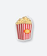 Pop Corn Sticker