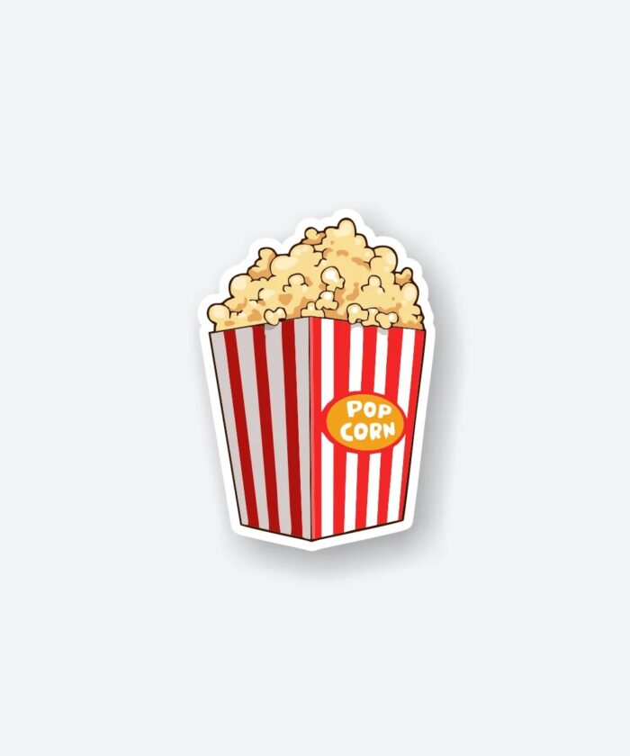 Pop Corn Sticker