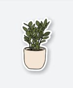 Potted Plant Sticker