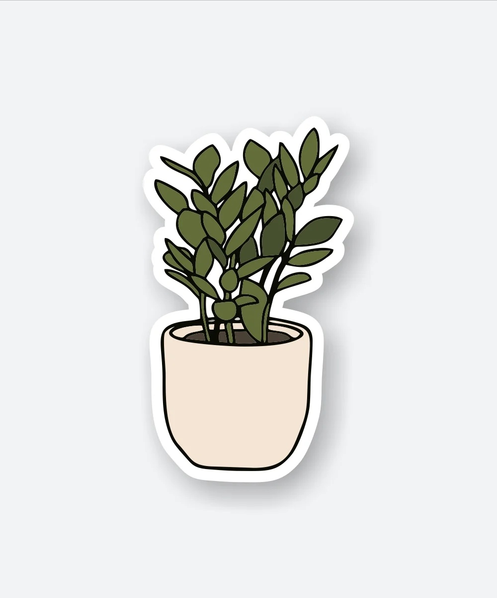 Potted Plant Sticker
