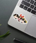 PowePuff Girls Glittery Eyes Sticker
