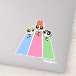 Powerpuff Girls Fly High Sticker