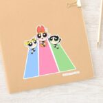 Powerpuff Girls Fly High Sticker