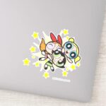 Powerpuff Girls Rule Sticker