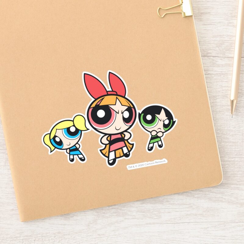 Powerpuff Girls Super Fierce Sticker