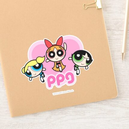 Powerpuff Girls Team Awesome Sticker