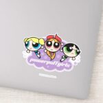 Powerpuff Girls Team Logo Sticker