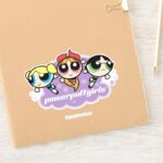 Powerpuff Girls Team Logo Sticker