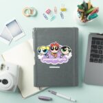 Powerpuff Girls Team Logo Sticker