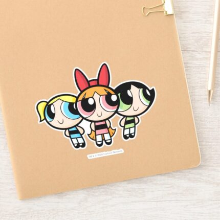 Powerpuff Girls Sugar Spice And Everything Nice Sticker