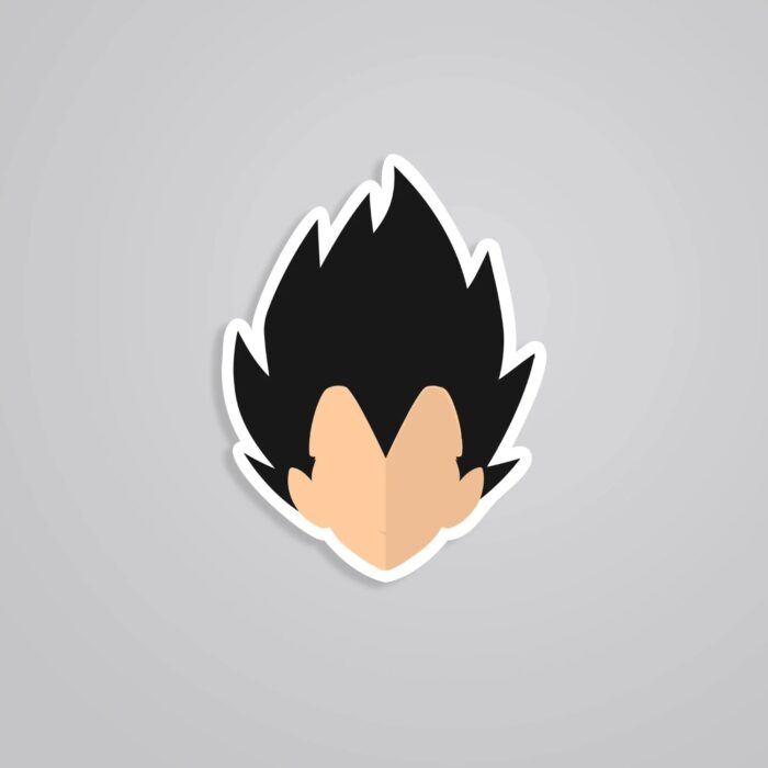 Prince Vegeta Anime Stickers