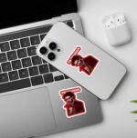 Professor Money Heist Laptop   Mobile Sticker