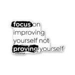 Proving Sticker