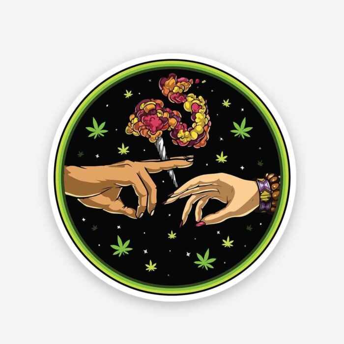 Puff Puff Pass Sticker