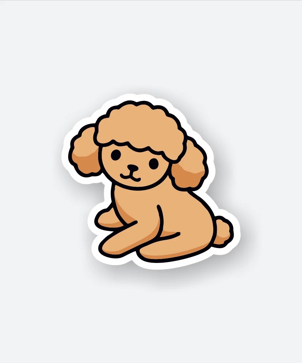 Puppy Sticker