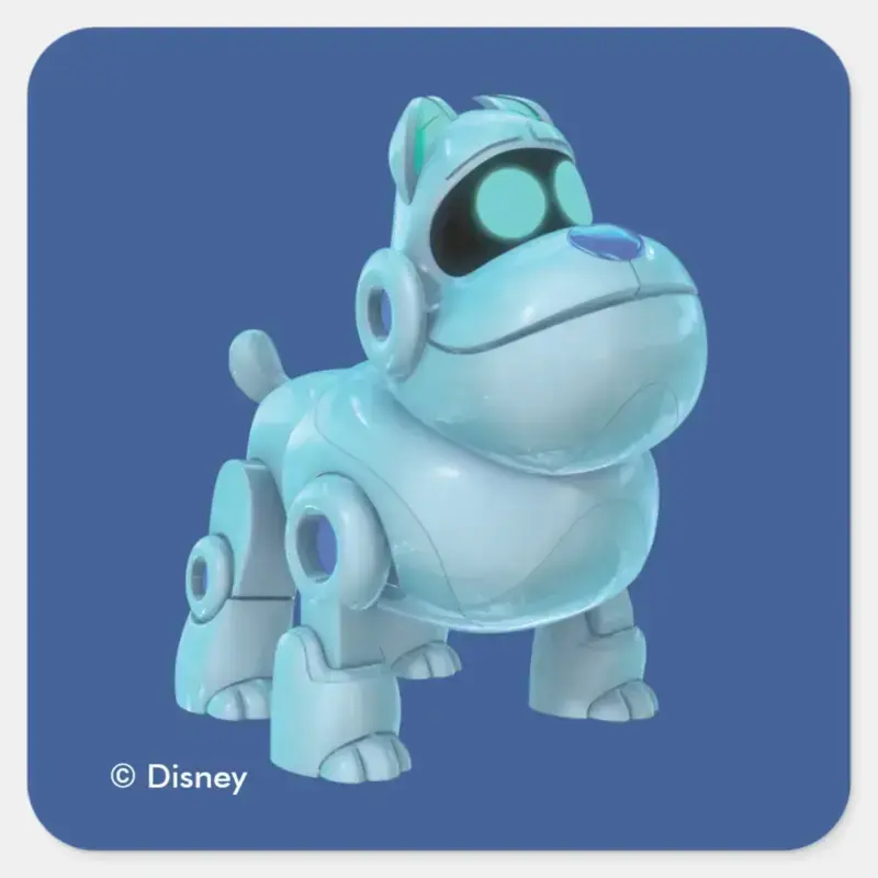 Puppy Dog Pals A.R.F. Square Sticker