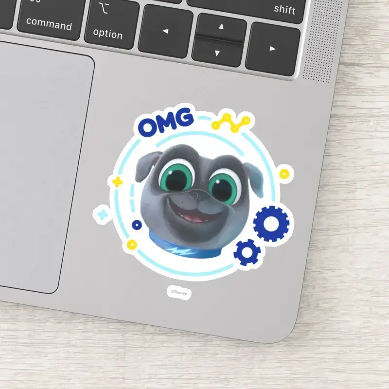 Puppy Dog Pals Bingo OMG Sticker