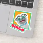 Puppy Dog Pals Cartoon Bingo Sticker