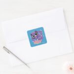 Puppy Dog Pals Hissy Cool Kitten Square Sticker