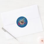 Puppy Dog Pals Rolly LOL Classic Round Sticker