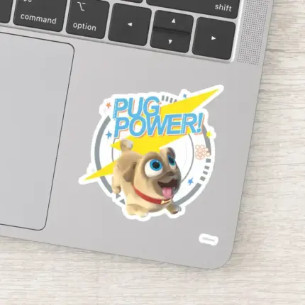 Puppy Dog Pals Rolly Pug Power Sticker